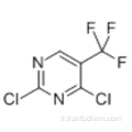 2,4-Dichloro-5-trifluorométhylpyrimidine CAS 3932-97-6